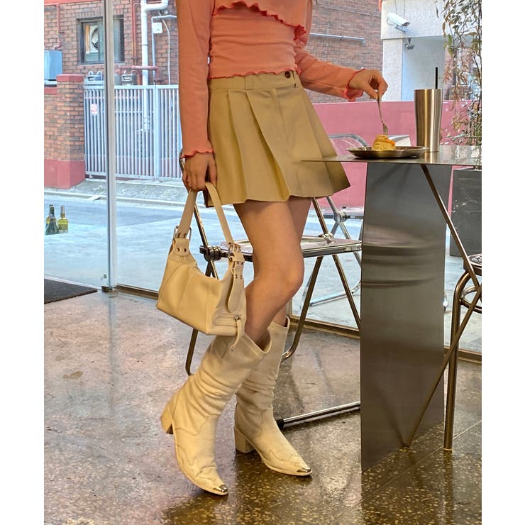 ローライズプリーツスカート | by muni:r | 詳細画像72 