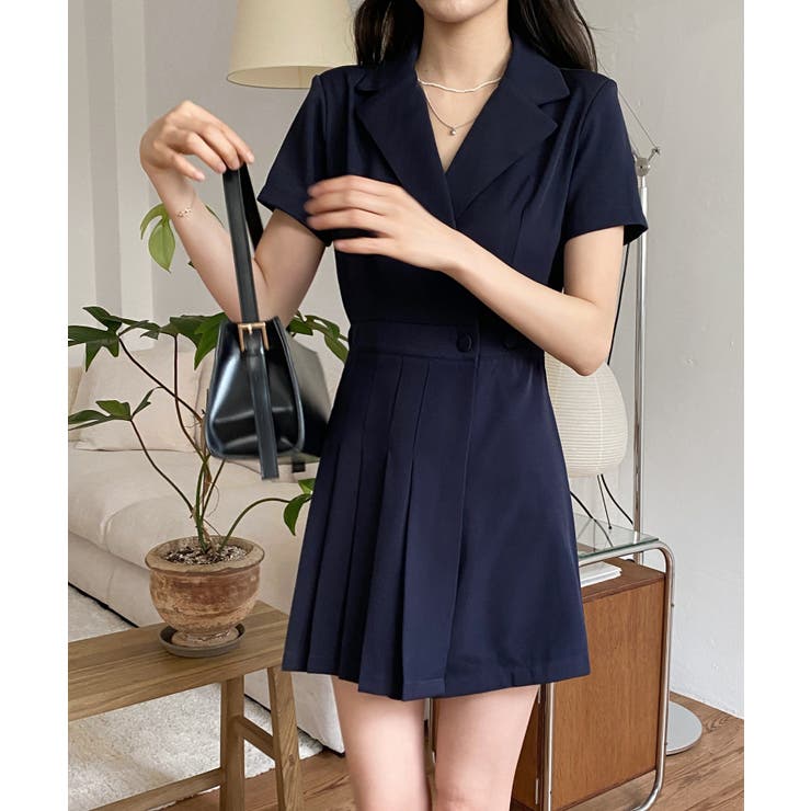 【大人フェミニン】Phase Eight / モイラブルー ジャンプスーツ Sawa a la mode レディース オールインワン ジャンプスーツ 青
