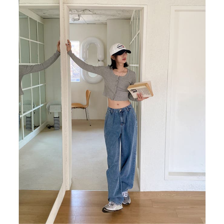 デイリースクエアクロップドカーディガン | by muni:r | 詳細画像25 