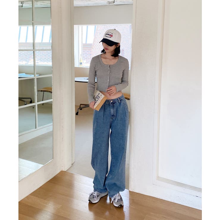 デイリースクエアクロップドカーディガン | by muni:r | 詳細画像30 