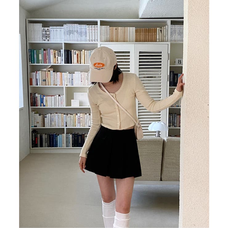 デイリースクエアクロップドカーディガン | by muni:r | 詳細画像39 