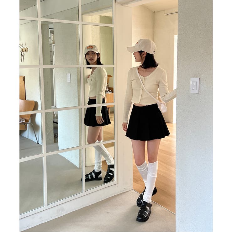 デイリースクエアクロップドカーディガン | by muni:r | 詳細画像47 