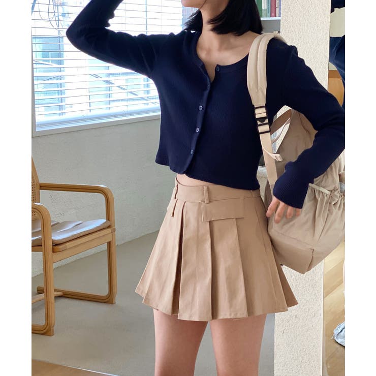 デイリースクエアクロップドカーディガン | by muni:r | 詳細画像48 