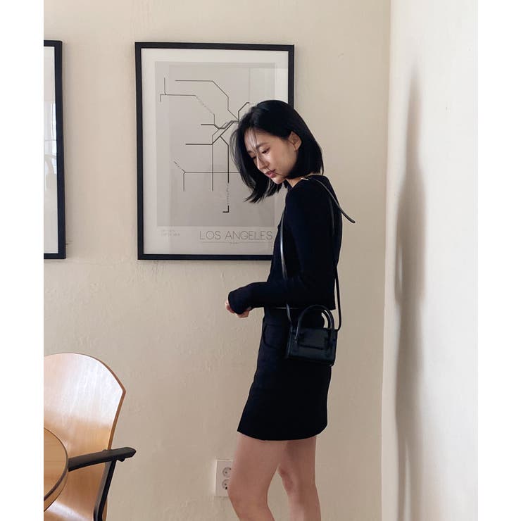 デイリースクエアクロップドカーディガン | by muni:r | 詳細画像5 