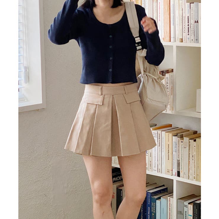 デイリースクエアクロップドカーディガン | by muni:r | 詳細画像57 