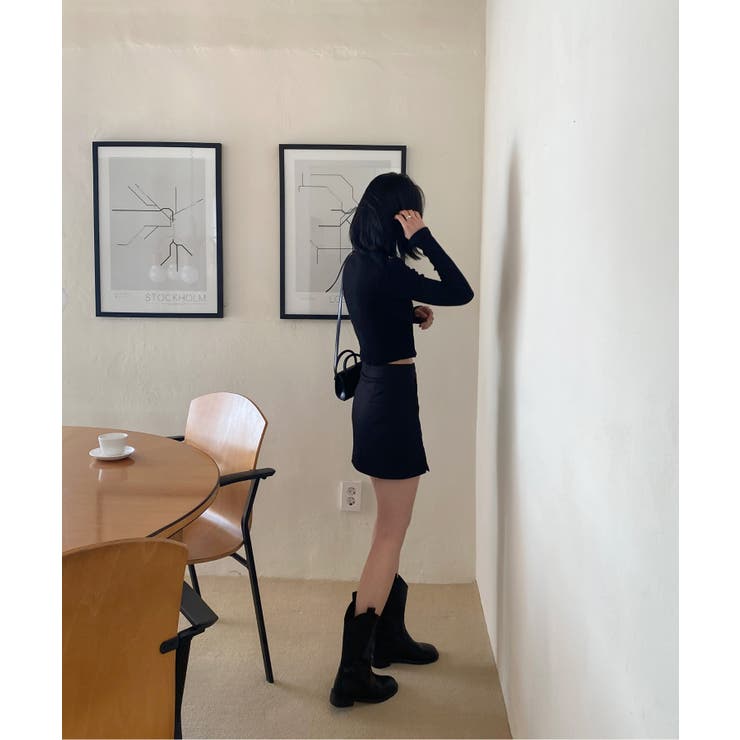 デイリースクエアクロップドカーディガン | by muni:r | 詳細画像6 