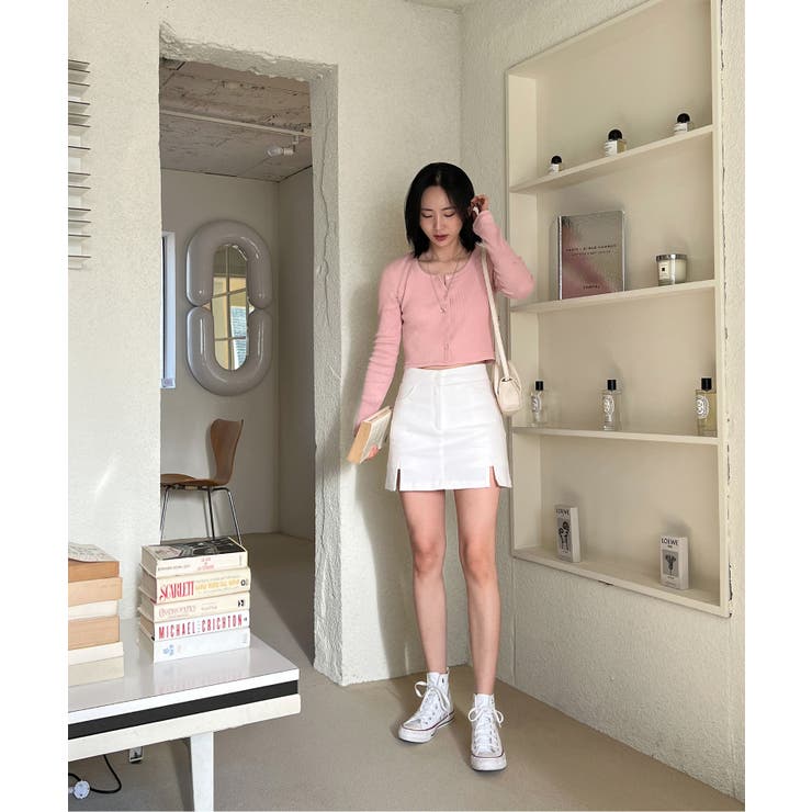 デイリースクエアクロップドカーディガン | by muni:r | 詳細画像67 