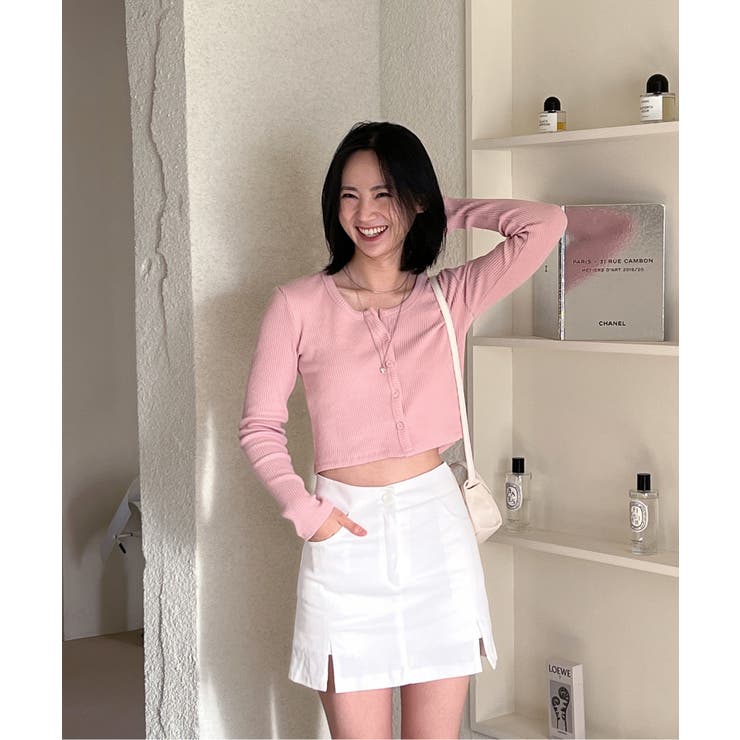 デイリースクエアクロップドカーディガン | by muni:r | 詳細画像68 