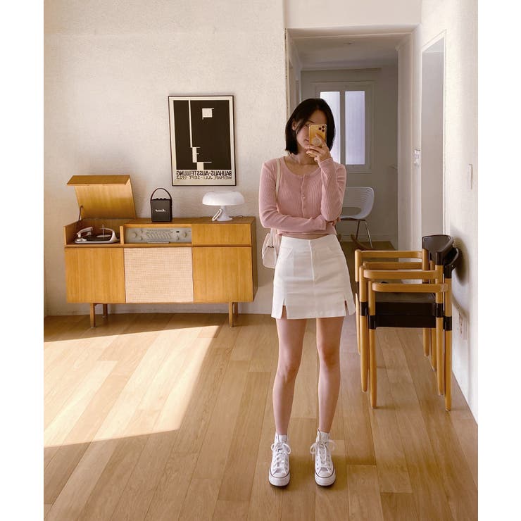 デイリースクエアクロップドカーディガン | by muni:r | 詳細画像73 