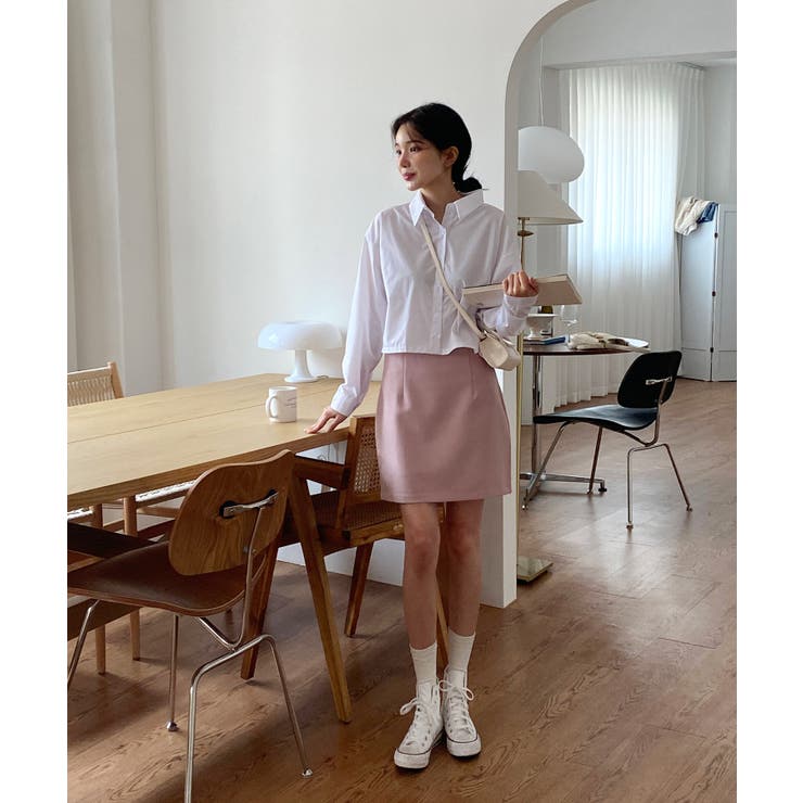 バックスリットショートブラウス | by muni:r | 詳細画像4 