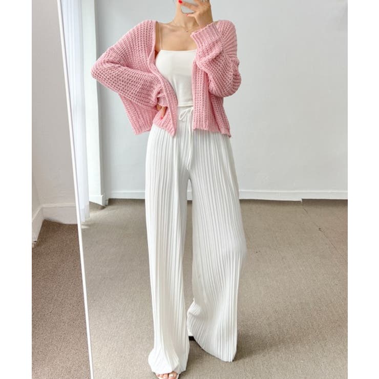 ルーズフィットシースルーカーディガン | by muni:r | 詳細画像15 