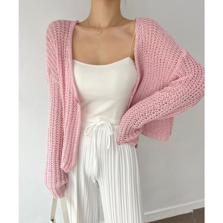 ルーズフィットシースルーカーディガン | by muni:r | 詳細画像20 