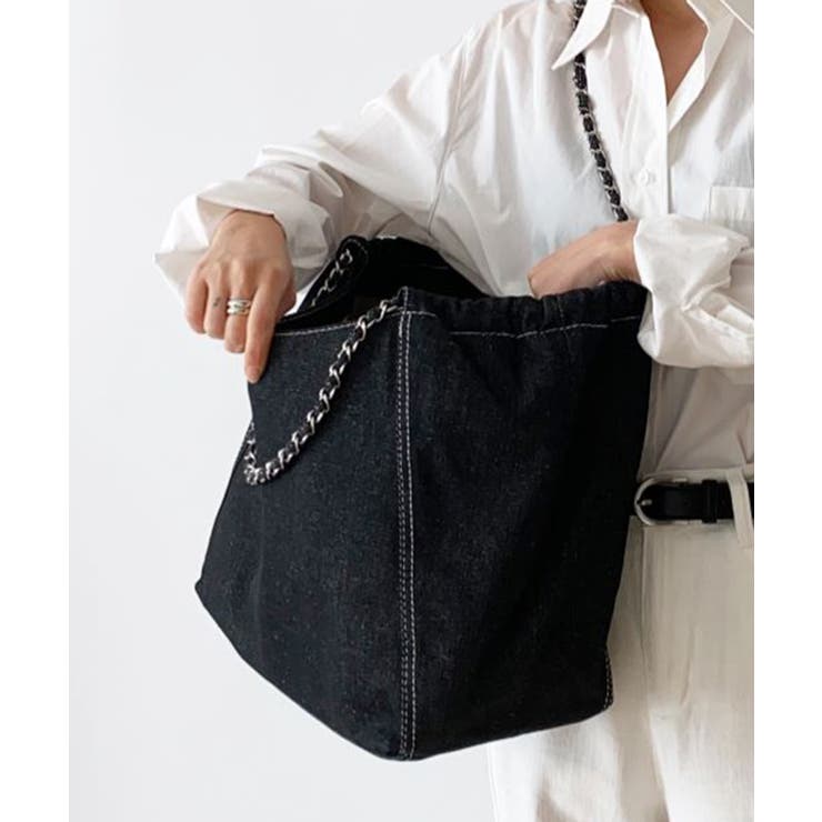 デニムチェーンビッグバック | by muni:r | 詳細画像17 