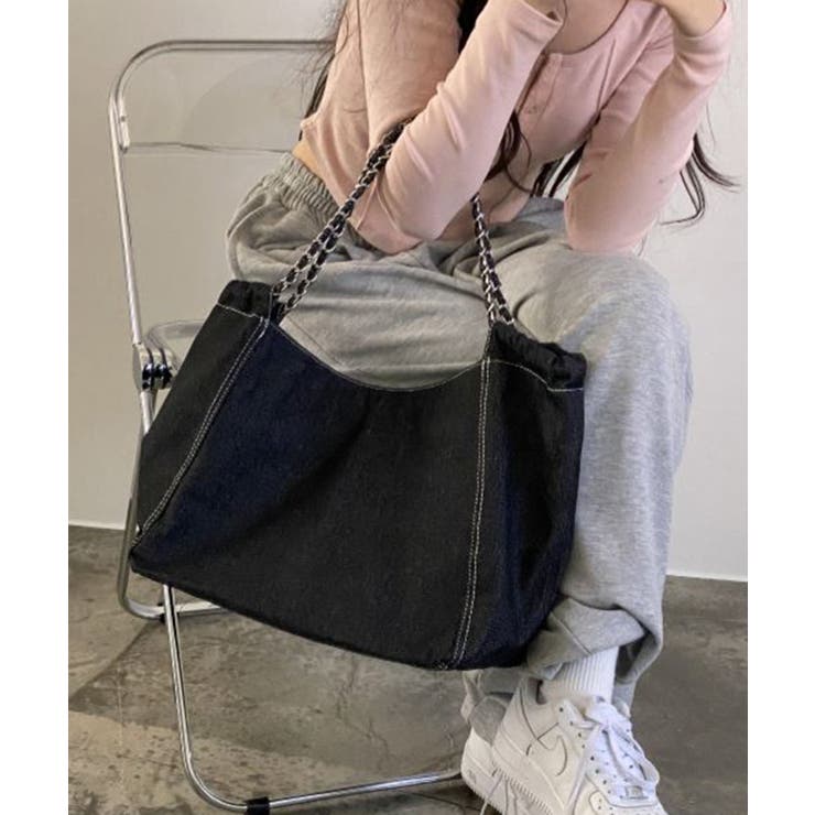 デニムチェーンビッグバック | by muni:r | 詳細画像26 