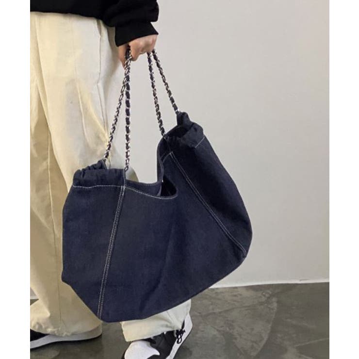 デニムチェーンビッグバック | by muni:r | 詳細画像29 