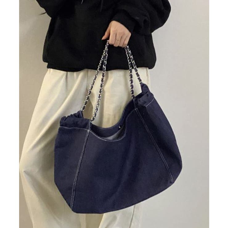 デニムチェーンビッグバック | by muni:r | 詳細画像31 