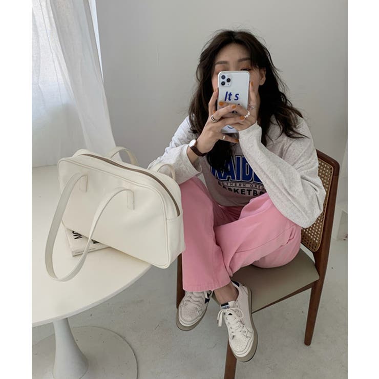 スクエアビックボストンバッグ | by muni:r | 詳細画像4 