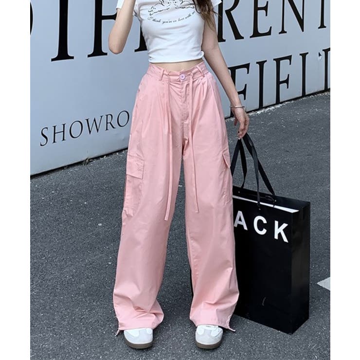 トレンドカーゴストリングパンツ | by muni:r | 詳細画像2 