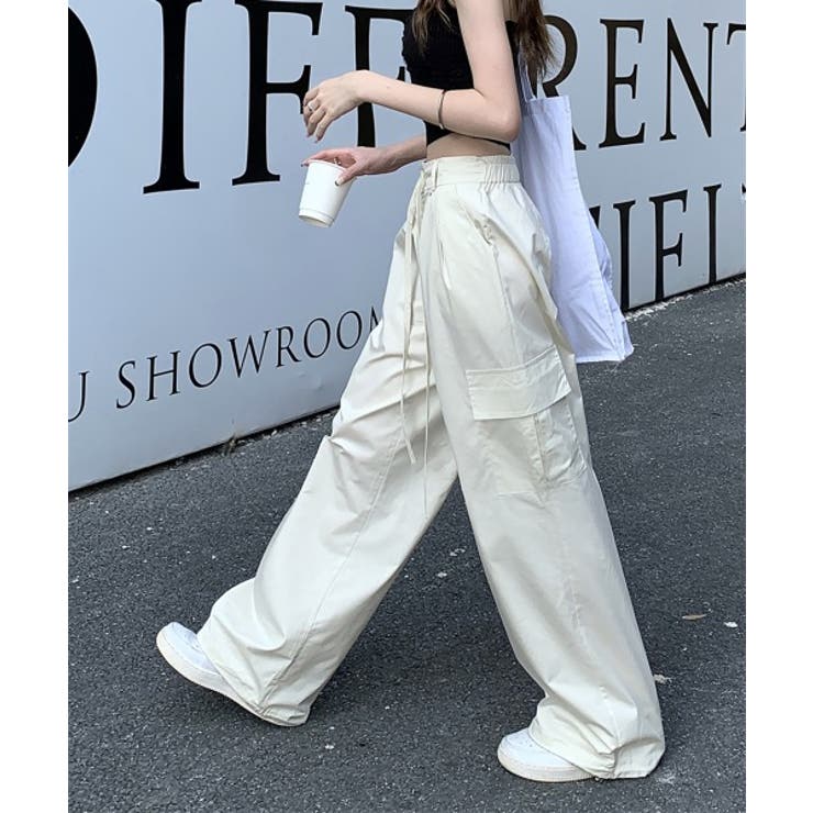 トレンドカーゴストリングパンツ | by muni:r | 詳細画像27 