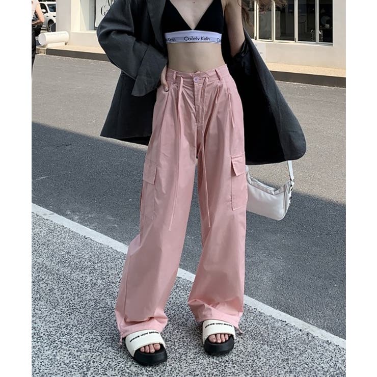 トレンドカーゴストリングパンツ | by muni:r | 詳細画像3 