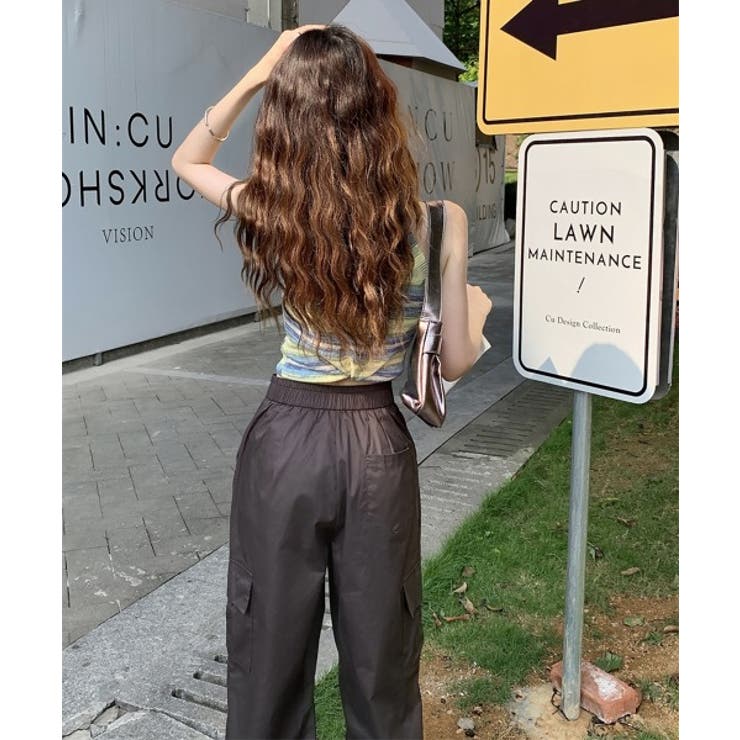 トレンドカーゴストリングパンツ | by muni:r | 詳細画像38 