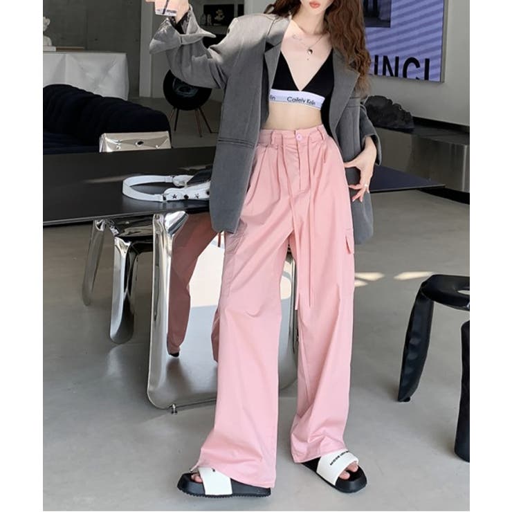 トレンドカーゴストリングパンツ | by muni:r | 詳細画像4 