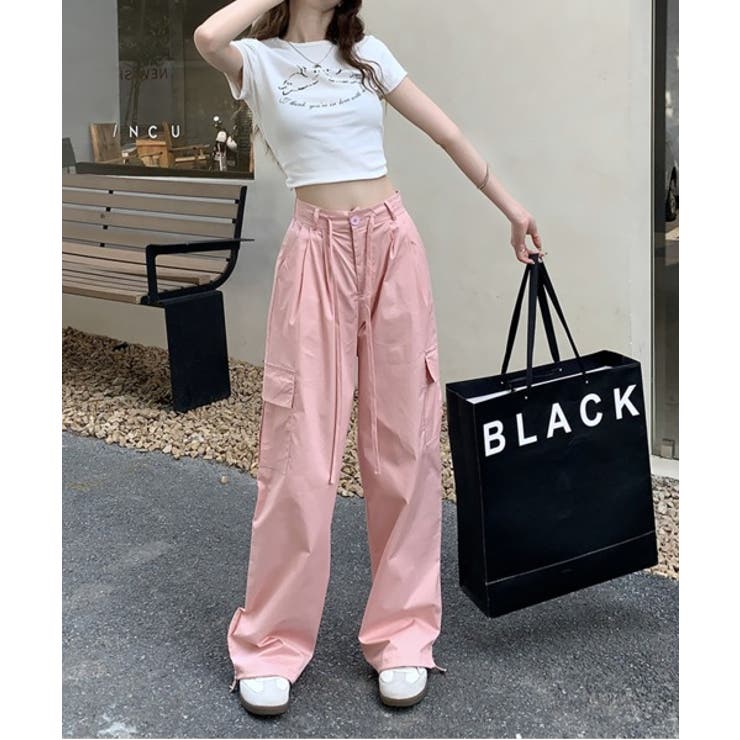 トレンドカーゴストリングパンツ | by muni:r | 詳細画像5 