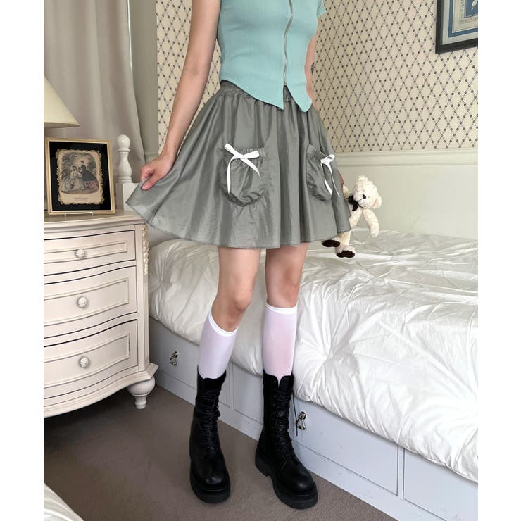 ラブリーポケットフレアスカート | by muni:r | 詳細画像16 