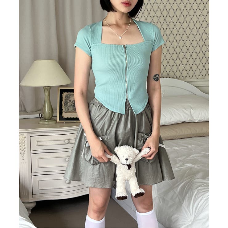 ラブリーポケットフレアスカート | by muni:r | 詳細画像17 