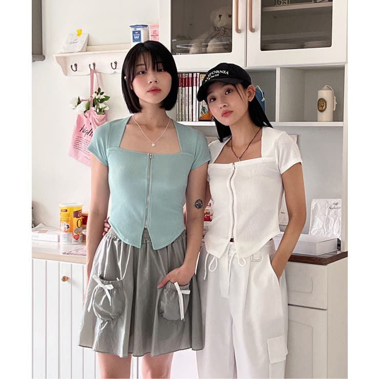 ラブリーポケットフレアスカート | by muni:r | 詳細画像33 