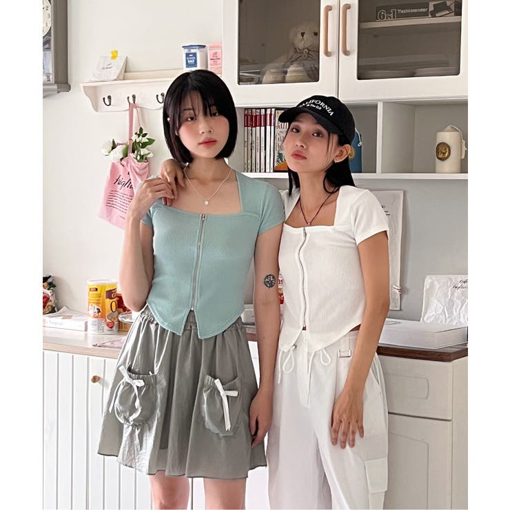 ラブリーポケットフレアスカート | by muni:r | 詳細画像34 