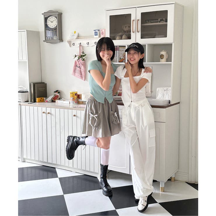 ラブリーポケットフレアスカート | by muni:r | 詳細画像38 