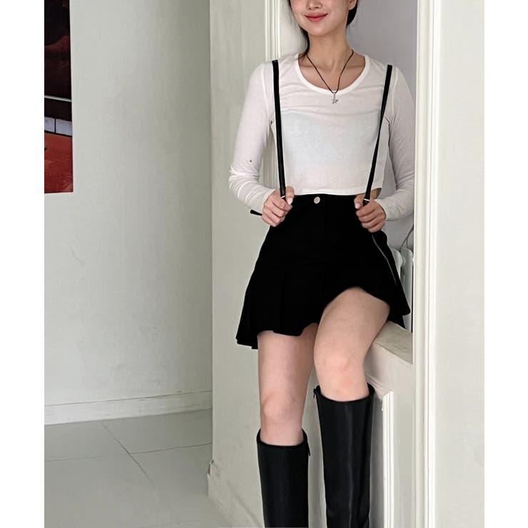 デイリーUネック無地Tシャツ/2023 FW COLLECTION | by muni:r | 詳細画像11 