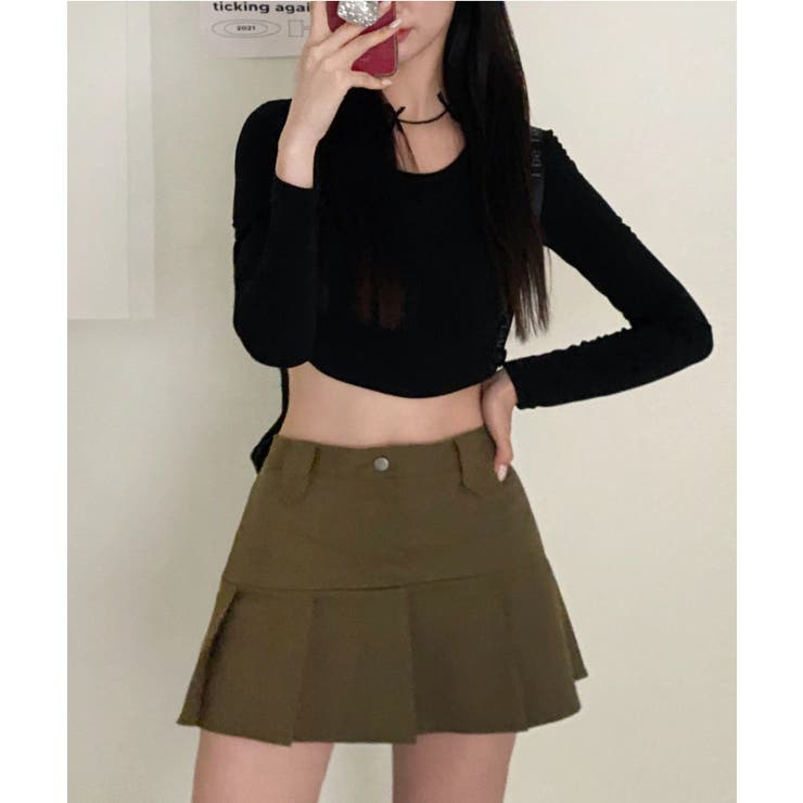 デイリーUネック無地Tシャツ/2023 FW COLLECTION | by muni:r | 詳細画像18 