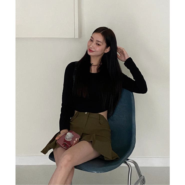 デイリーUネック無地Tシャツ/2023 FW COLLECTION | by muni:r | 詳細画像20 