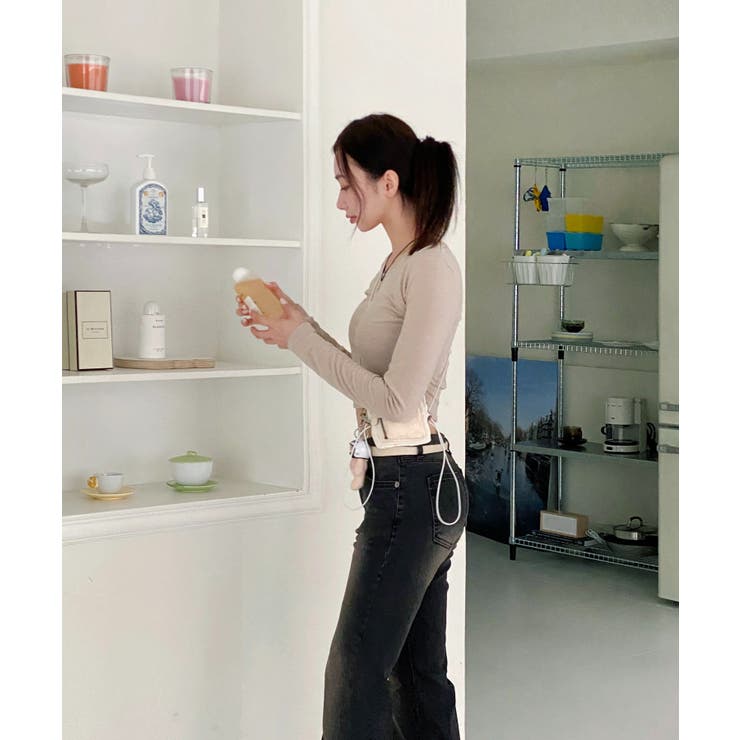 デイリーUネック無地Tシャツ/2023 FW COLLECTION | by muni:r | 詳細画像35 