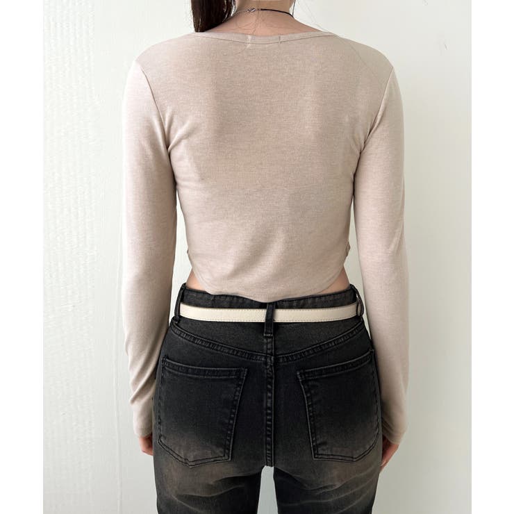 デイリーUネック無地Tシャツ/2023 FW COLLECTION | by muni:r | 詳細画像47 