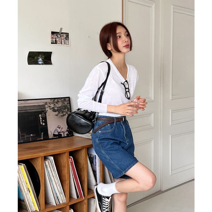 デイリーカラーラウンドニット/2023 FW COLLECTION | by muni:r | 詳細画像14 