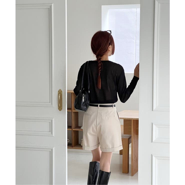 デイリーカラーラウンドニット/2023 FW COLLECTION | by muni:r | 詳細画像23 