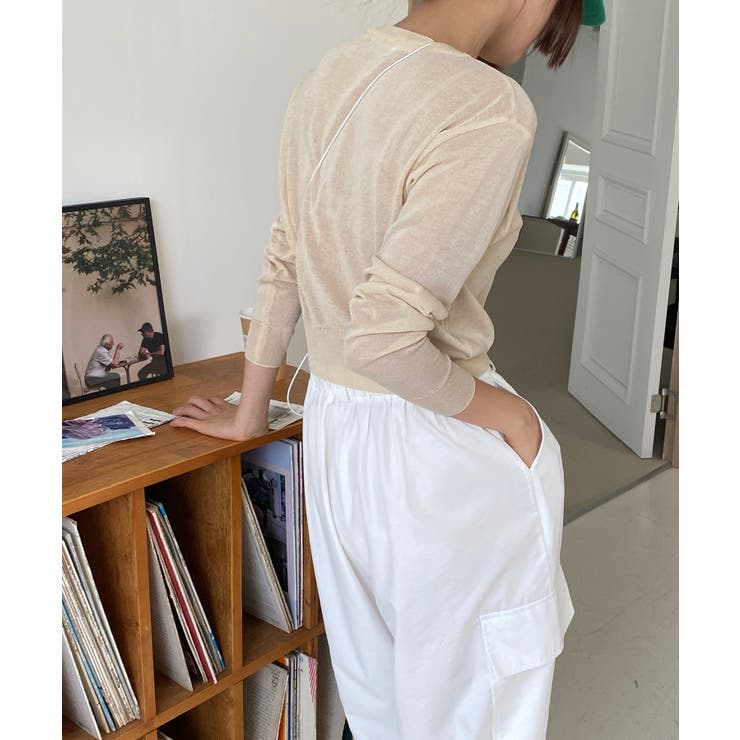 デイリーカラーラウンドニット/2023 FW COLLECTION | by muni:r | 詳細画像39 