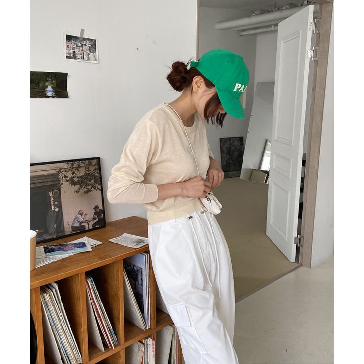 デイリーカラーラウンドニット/2023 FW COLLECTION | by muni:r | 詳細画像40 