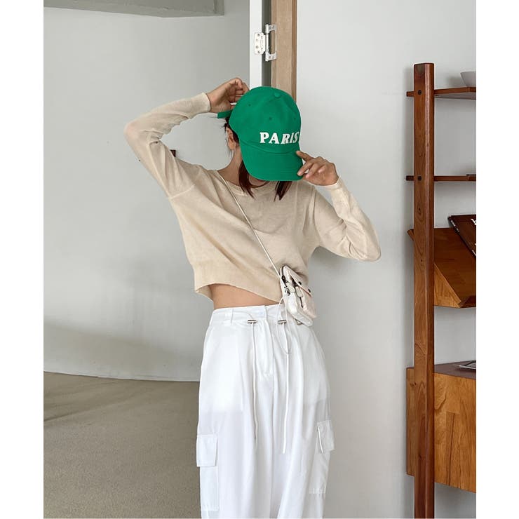 デイリーカラーラウンドニット/2023 FW COLLECTION | by muni:r | 詳細画像42 