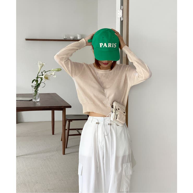 デイリーカラーラウンドニット/2023 FW COLLECTION | by muni:r | 詳細画像48 