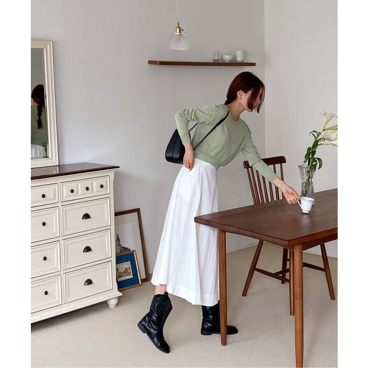 デイリーカラーラウンドニット/2023 FW COLLECTION | by muni:r | 詳細画像62 