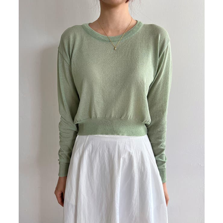 デイリーカラーラウンドニット/2023 FW COLLECTION | by muni:r | 詳細画像64 