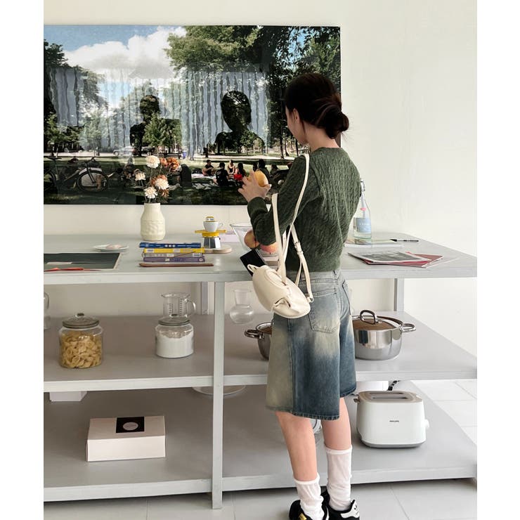 ケーブル編みニットカーディガン/2023 FW COLLECTION | by muni:r | 詳細画像27 