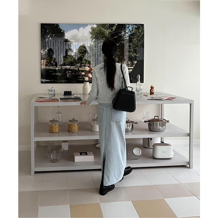 ケーブル編みニットカーディガン/2023 FW COLLECTION | by muni:r | 詳細画像40 