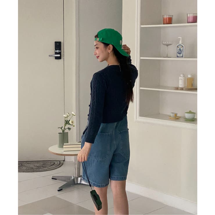 ケーブル編みニットカーディガン/2023 FW COLLECTION | by muni:r | 詳細画像74 