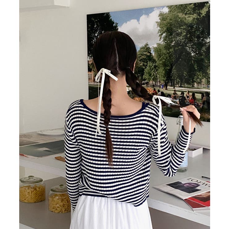 ポイントリボンヘアストラップ/2023 FW COLLECTION | by muni:r | 詳細画像3 