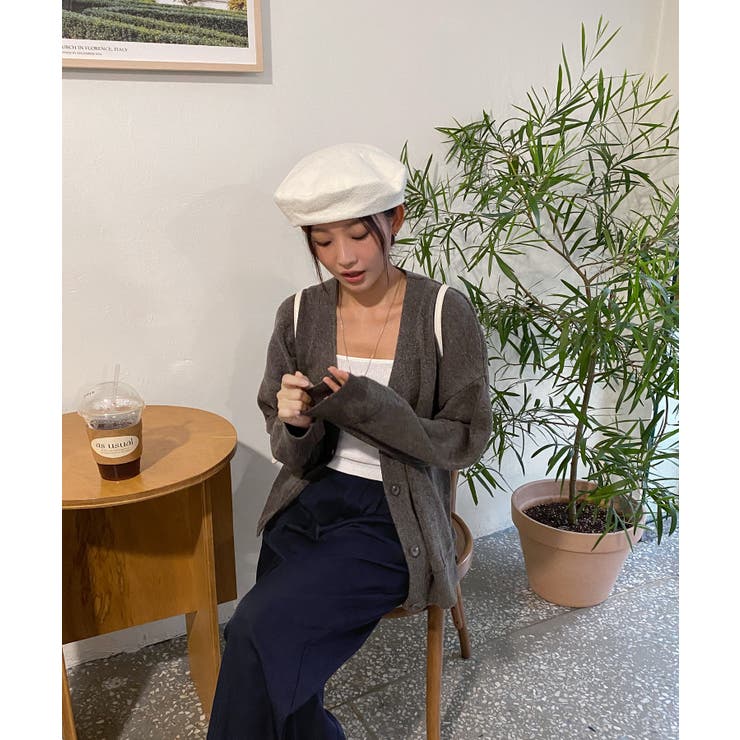 ピンタックワイドカラースラックス | by muni:r | 詳細画像66 